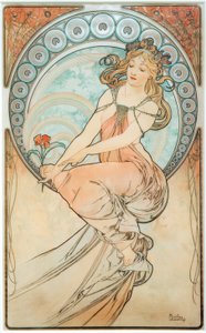La peinture - Alphonse Mucha