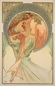 La Poésie - Alphonse Mucha