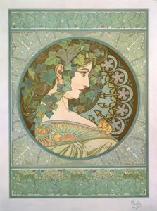 Lierre - Alphonse Mucha