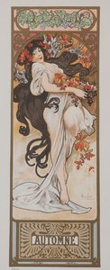Les Saisons. Automne, 1897 - Alphonse Mucha