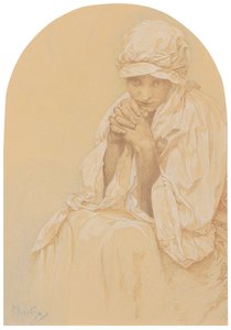 Portrait de Jaroslava, la fille de l