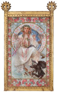 Portrait de Josephine Crane-Bradley en Slavia