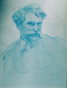 Autoportrait - Alphonse Mucha