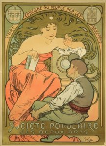 Société Populaire des Beaux-Arts - Alphonse Mucha