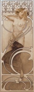 Esquisse pour la planche 10 - Alphonse Mucha
