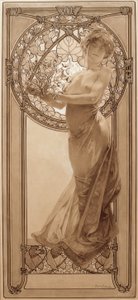 Esquisse pour la planche 8 - Alphonse Mucha