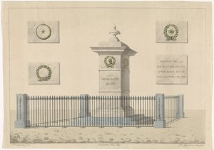 Monument pour Henri Daniël Guyot - Alphonse Pierre Giraud