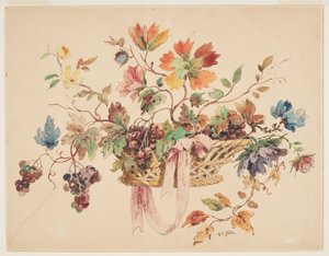 Conception pour broderie ou tapisserie - Alphonse de Neuville