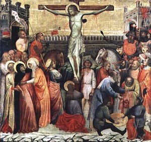La Crucifixion - Altichiero da Zevio (follower of)