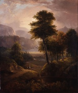 Chariots Couvertes dans les Rocheuses - Alvan Fisher