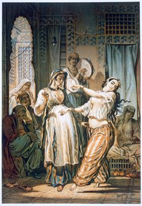 Danseuse du ventre égyptienne, Le Caire - Amadeo Preziosi