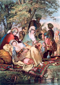 Harem, 1857 - Amadeo Preziosi