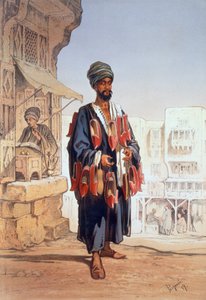 Le vendeur de pantoufles, 1862 - Amadeo Preziosi