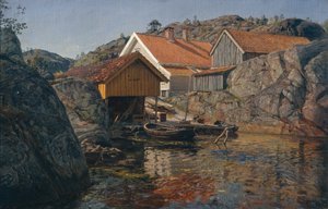 Entre les rochers, Mol, Nye-Hellesund - Amaldus Nielsen