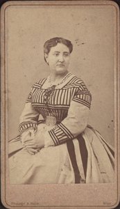 Portrait de la chanteuse d