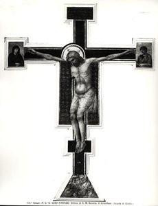 La Crucifixion - Ambrogio Bondone (school of) Giotto