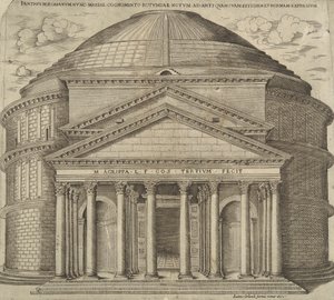 Pantheum Romanum nunc Mariae Cognomento - Ambrogio Brambilla