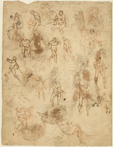 Études de figures (verso) - Ambrogio Figino