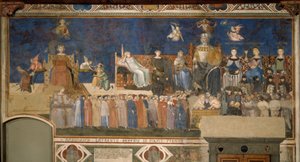 Allégorie du bon gouvernement - Ambrogio Lorenzetti