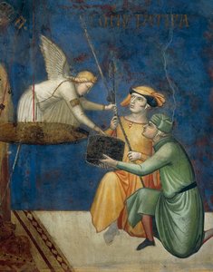 Allégorie du bon gouvernement, Justice commutative ou Punition commutative (détail) - Ambrogio Lorenzetti