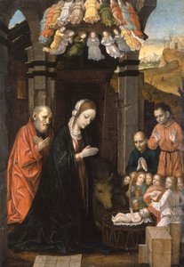 Adoration des bergers - Ambrogio da Fossano (c.1460 1523)