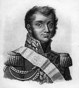 Comte Henri Gatien Bertrand (1773-1844), général français - dans "Portraits des généraux français suite aux victoires et conquêtes des Français". Gravé par Ambroise Tardieu en 1818. Collection Stella. - Ambroise Tardieu