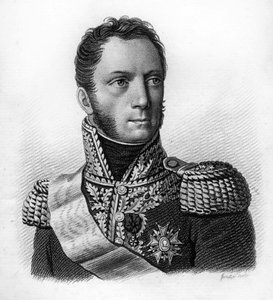 Louis Armand Augustin Caulaincourt (1773-1827) - dans « Portraits des généraux français suivant les victoires et conquêtes des Français ». Gravé par Ambroise Tardieu en 1818. Collection Stella - Ambroise Tardieu