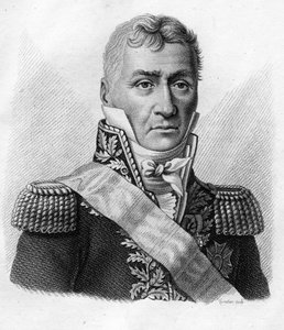 Louis Friant (1758-1829). Dans « Portraits des généraux français en suite les victoires et conquêtes des français ». Gravé par Ambroise Tardieu en 1818. Collection Stella - Ambroise Tardieu
