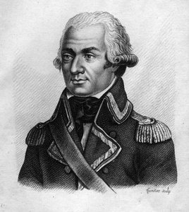 Portrait de Charles François du Périer dit Dumouriez (1739-1823), général français.- dans « Portraits des généraux français en suite les victoires et conquêtes des Français » Gravé par Ambroise Tardieu en 1818. Collection Stella. - Ambroise Tardieu