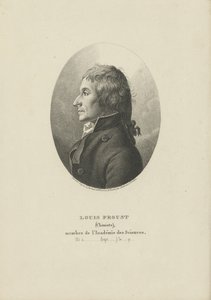 Portrait de Joseph Louis Proust 1754-1826, vers 1800