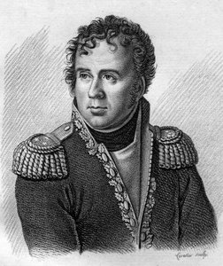 Portrait de Joseph Secret Pascal Vallongue, général de brigade (1763-1806) - dans « Portraits des généraux français en suite des victoires et conquêtes des Français ». Gravé par Ambroise Tardieu en 1818. Collection Stella - Ambroise Tardieu