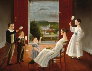 Les enfants de Nathan Starr, 1835 - Ambrose Andrews