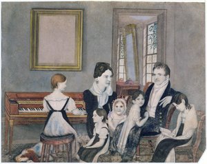 La famille Schuyler, 1824