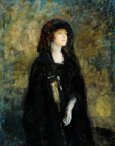 Mme Claude Johnson en noir - Ambrose McEvoy