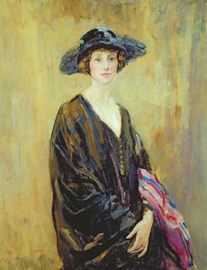 Portrait de Dorothy Una Ratcliffe (1891-1967) - Ambrose McEvoy