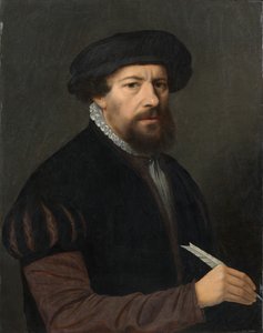 Homme avec une plume
