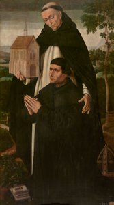 St Thomas et un donateur - Ambrosius Benson