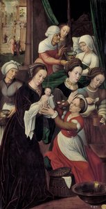 La Nativité de la Vierge Marie - Ambrosius Benson