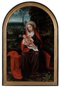 Le Repos pendant la Fuite en Égypte - Ambrosius Benson