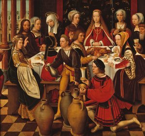 Les noces de Cana, vers 1530-50