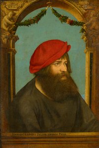 Portrait de Hans Herbst (Herbster) - Ambrosius Holbein