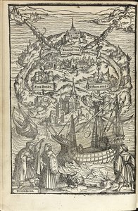 Utopia par Thomas More, 1518 - Ambrosius Holbein
