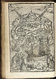 Utopia par Thomas More, 1518 - Ambrosius Holbein