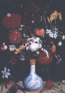 Nature morte avec fleurs - Ambrosius the Younger Bosschaert