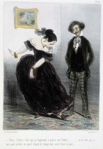 Caricature - dans « Madeleines » par Cham, v.1870-1880