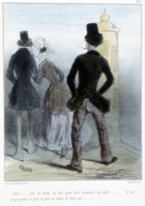 Caricature - dans « Madeleines » de Cham, v.1870-1880