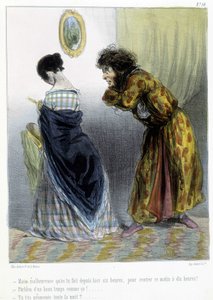 Caricature - dans « Madeleines » de Cham, v.1870-1880