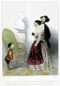 Caricature - dans « Madeleines » par Cham, v.1870-1880 - Amédée de Noé