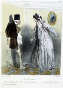 Crrré chien! - dans "Madeleines" par Cham, v.1870-1880