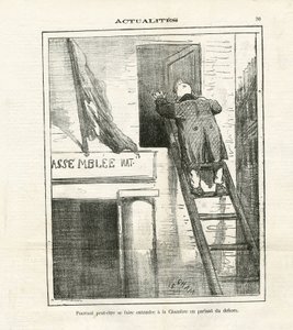 Illustration de Cham (1819-1879) dans Le Charivari - Amédée de Noé